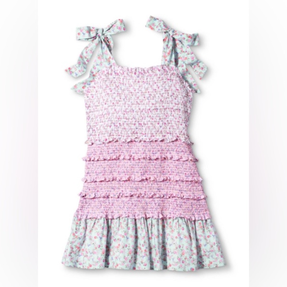 LoveShackFancy x Target smocked dress! Like new!